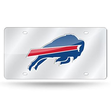 Imagem de Rico Industries Placa de licença NFL Buffalo Bills, tamanho único, cores da equipe