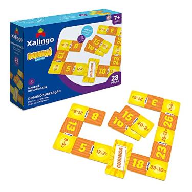 Imagem de Jogo de Dominó Subtração Xalingo