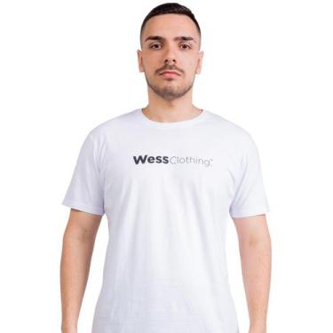 Imagem de Camiseta Basic Brand He Wess Branca - Wess Clothing