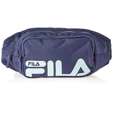 Imagem de Pochete Big Logo, FILA, Unisex, Marinho/Verde Menta