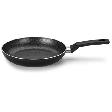 Imagem de Multiflon Frigideira Aluminio Antiaderente, Amora, Preto Mate, 28 Cm Resistente Durável e Saudável
