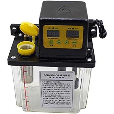 Imagem de 2L Dual Digital Display Electric Automatic Lubrication Pump Oil Pump CNC Lathe Oiler Electromagnetic Lubrication Pump,Constructive23
