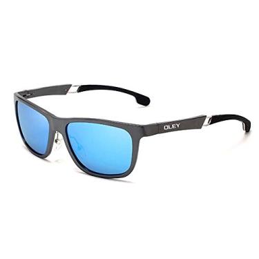 Imagem de Óculos de Sol Masculino Retangular OLEY Polarizados Uv400 Y7144 (C4)