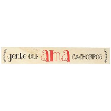 Imagem de Arte Maníacos Bastão Gente Que Ama Cachorros - 7x46cm