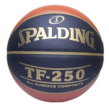 Imagem de Bola de Basquete Profissional Spalding - TF-250 CBB Microfibra