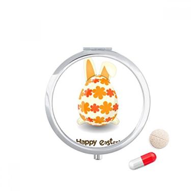 Imagem de Porta-comprimidos de ovo de coelhinho Happy Easter Religion Festival