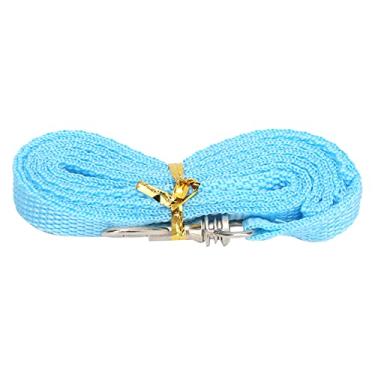 Imagem de Wosune Arreio para cães pequenos, tecido de malha macio e confortável ajustável com coleira para pequenos animais de estimação para coelhos (G, verde)