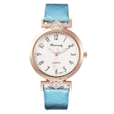 Imagem de Bigfanshu Fossil Relógios para mulheres tendência da moda relógio estudante lazer digital feminino cinto