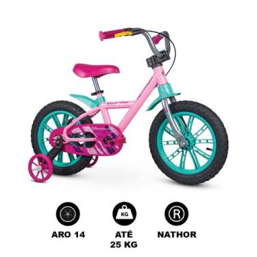 Imagem de Bicicleta Infantil Aro14 First Pro Nathor Segurança