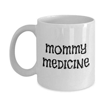 Imagem de Caneca Mommy Medicine – Caneca de café – Presente divertido para a mamãe – Chá chocolate quente vinho