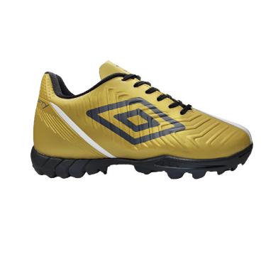 Imagem de Chuteira Society Masculina Umbro Fifty iv 1036225 dourado