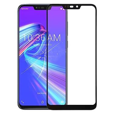 Imagem de reparo de tela Lente de vidro externo da tela frontal para asus zenfone max zb633kl / zb632kl x01ad Peças de reposição