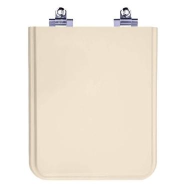 Imagem de Assento Sanitário Fechamento Lento Square Rosa Shell (Pêssego) para Vaso Incepa Cidamar