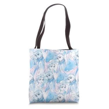 Imagem de Disney Frozen 2 Anna and Elsa Watercolor Tote Bag