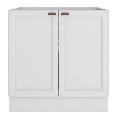 Imagem de Balcão 2 Portas 80 cm sem tampo Unna Poliman