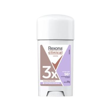 Imagem de Desodorante Antitranspirante Creme Rexona Clinical - Extra Dry 96 Hora