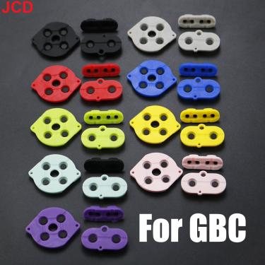 Imagem de JCD-Botão condutor de borracha para Game Boy  A-B D-Pad  Color GBC Shell  Habitação  Silicone Start