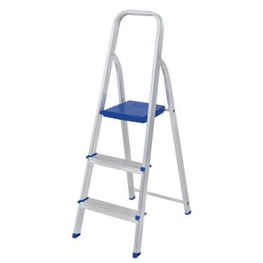 Imagem de Escada de Alumínio Doméstica com 3 Degraus-REAL ESCADAS-REAL-003