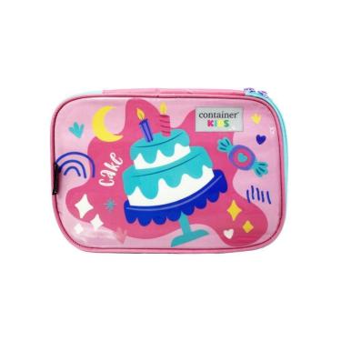 Imagem de Estojo Baú Soft Container Kids Doces Rosa Dermiwil