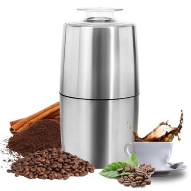 Imagem de Moedor De Café Grãos Sementes Elétrico Automático Gourmet Profissional Em Aço Inox 110v