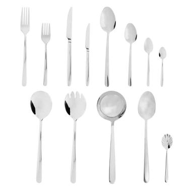 Imagem de Faqueiro 101 Peças de Aço Inox com Caixa Litografada Viena - Wolff