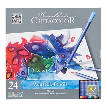 Imagem de Lápis De Cor Aquarelável Marino 12 Cores, Cretacolor, Cretacolor, 24012, Colorido