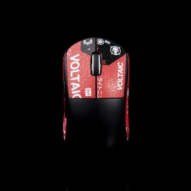 Imagem de Pega para mouse DIY antiderrapante suck sweat antiderrapante para Logitech G Pro X Superlight GPW G Pro sem fio sem mouse vermelho 0,5 mm