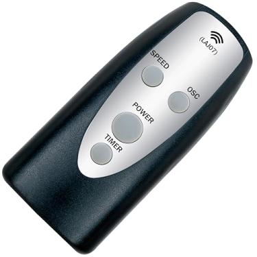 Imagem de Controle remoto de substituição para Lasko S18961 S18635 U35115 2033667 2033667A M16950 U35120 2510 2511 2711 M18950 T38301 T32200 T32200 362111 Ventilador de torre oscilante T37900 T38305