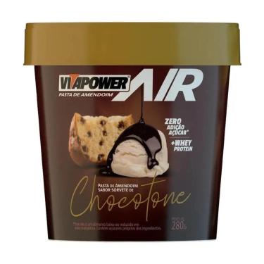 Imagem de Pasta De Amendoim + Whey Protein Air (280g) Vitapower - Chocotone-Unissex
