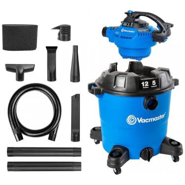 Imagem de Aspirador de Pó Seco e Úmido 45L, 5CV de Potência com Extensores, 110v, VACMASTER VBV12...