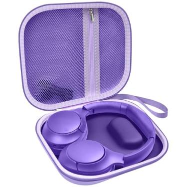 Imagem de Capa de fone de ouvido compatível com BERIBES/para JBL Tune 510BT/720BT/para Sony WH-CH520/WH-CH720N/ WH-1000XM4/ para fones de ouvido TOZO HT2 com cancelamento de ruído, bolsa para fone de ouvido sem