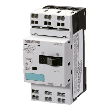 Imagem de Disjuntor Motor 4,5-6,3A Mola 3RV1011-1GA20 - Siemens