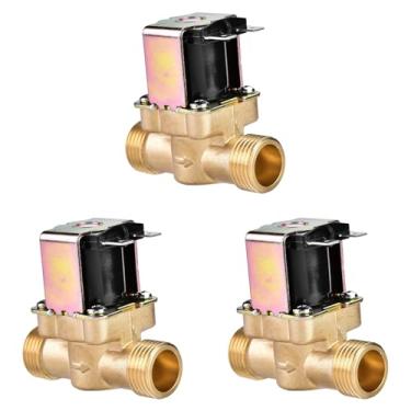 Imagem de Válvula Solenóide de Latão 2pcs DC 24V, Válvula de Controle de água para Constante Com Regulação de Pressão, Fácil de Instalar e Manter, G1/2, Sem Consumo de Energia