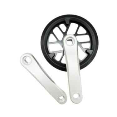 Imagem de Pedaleira de bicicleta Pedaleira cônica quadrada 32T Acessórios para ciclismo Ferramentas de reparo Conjunto de manivela para ciclismo Esportes, 15.2 Cm