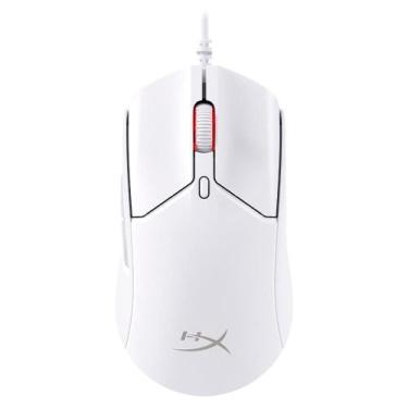 Imagem de Mouse Gamer HyperX Pulsefire Haste 2, RGB, 26000DPI, 6 Botões, Branco 
