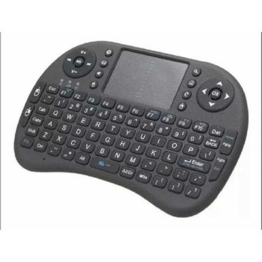 Imagem de Mini Teclado Keyboard Sem Fio Wireless Iluminado Luz Led - Ybx