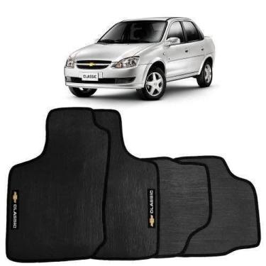 Imagem de Tapete Automotivo Corsa Classic 2005 Borracha Pvc - Tapecars