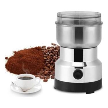Imagem de Moedor Triturador Elétrico De Café Amendoim Grãos Inox 110V - Kadê