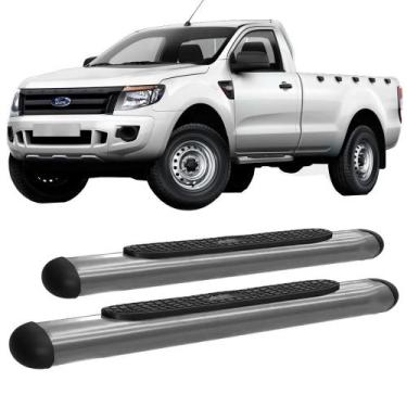 Imagem de Estribo Ranger 2013 a 2020 Oval Oblongo Cromado C S - HOZZ