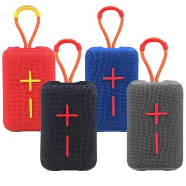 Imagem de Caixa Caixinha De Som Portatil Tws Bluetooth 5.0 Led Potente - Altomex