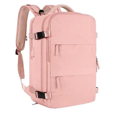 Imagem de Mochila Viagem Grande Casual Esportes - Diversas, Rosa