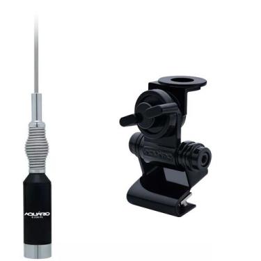 Imagem de Antena Móvel PX 1,23 metros Mola na Base B-2080 + Suporte Bi-Articulad