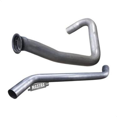 Imagem de Kit Escapamento Tubo Motor + Intermediário F1000 Turbo 96 98 - ScapJá