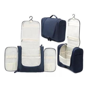 Imagem de Necessaire Masculina Feminina Viagem Mala Cabide Divisória - PGB