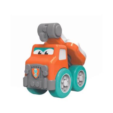 Imagem de Caminhão de Brinquedo Miniatura Drive e Rock - Roda Livre Bburago Juni