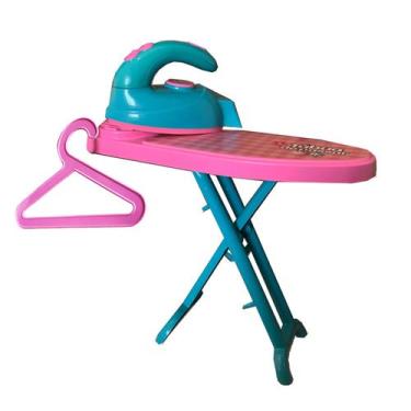 Imagem de Brinquedo Infantil Menina Tábua Passar Roupa Ferro Oferta  - Zuca Toys