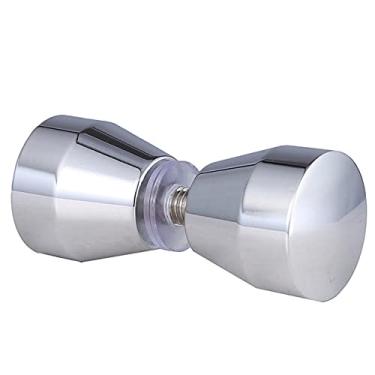 Imagem de Puxador de puxador de porta de vidro costas com costas de aço inoxidável puxador de chuveiro de banheiro 3 tipos, 201