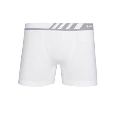 Imagem de Cueca Boxer Lupo 00671-002 Sem Costura, XG, Branco