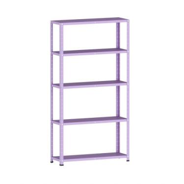 Imagem de Estante Montável de Aço Com 05 Prateleiras Sem Reforço Pandin 1,75 X 0