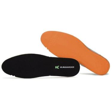 Imagem de Palmilha de Gel Alto Conforto Sapato e Tênis Kallucci, 46, Laranja